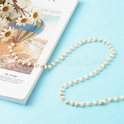 Handmade Polymer Clay Beaded Chain&nbsp;AJEW-JB00999-05