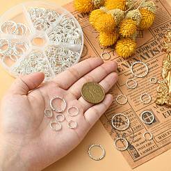 Iron Textured Jump Rings&nbsp;IFIN-CJ0001-24