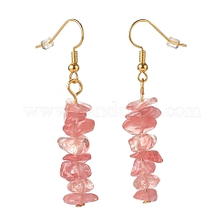 Gemstone Chip Beaded Dangle Earrings&nbsp;EJEW-JE04788