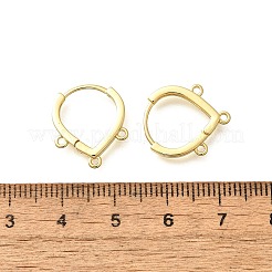 Brass Stud Earring Findings&nbsp;KK-Q035-08G