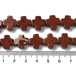Natural Red Jasper Beads Strands&nbsp;G-M418-B07-01