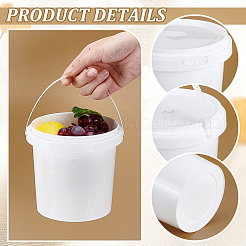 12Pcs Plastic Storage Bucket&nbsp;AJEW-TW0001-22A