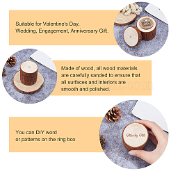 Cedarwood Board Engraved Box&nbsp;CON-WH0079-91