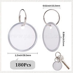 Aluminum & Paper Hanging Price Tags with Rings&nbsp;DIY-SP0007-89B