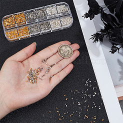 4500Pcs Brass Crimp Beads&nbsp;KK-PA0001-12