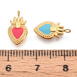 304 Stainless Steel Enamel Charms&nbsp;STAS-N112-21G