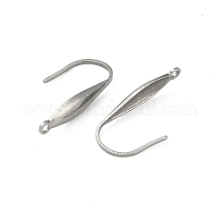 304 Stainless Steel Ear Wire Accessory&nbsp;STAS-Q336-12B-P