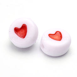 Flat Round Acrylic Beads&nbsp;LS-PB37C9070-2