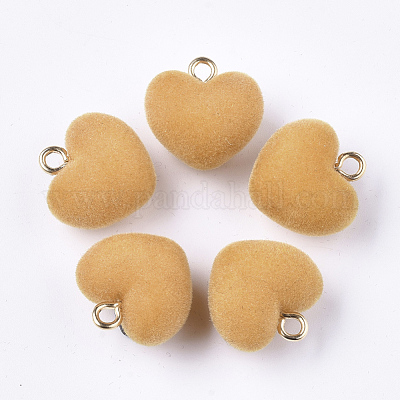 Flocky Acrylic Pendants&nbsp;FIND-T046-28-07-1