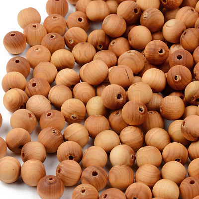 Natural Wood Beads&nbsp;WOOD-R268-8mm-1
