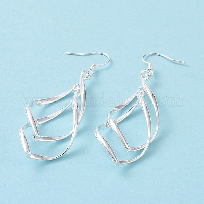 Brass Dangle Earrings&nbsp;EJEW-BB11821-1