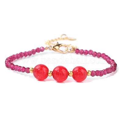 Round Natural Agate Beaded Bracelets&nbsp;ZS3051-8-1