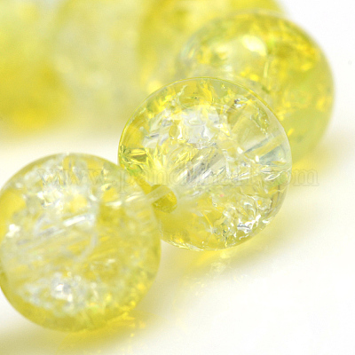 Baking Paint Crackle Glass Bead Strands&nbsp;X-CCG-S001-4mm-04-1