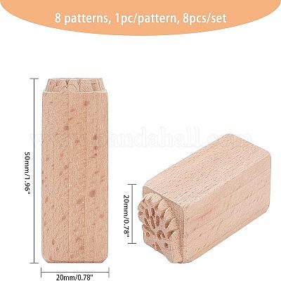 Wooden Stamps&nbsp;DIY-OC0003-85-1