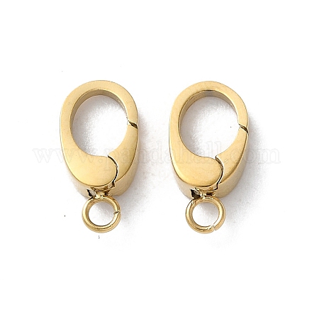 Spring Gates D Rings Wholesale 304 Stainless Steel Spring Gate Rings - Pandahall.com