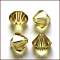 Imitation Austrian Crystal Beads, Grade AAA, K9 Glass, Faceted, Bicone, Dark Khaki, 3x3mm, Hole: 0.7~0.9mm
