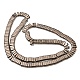 Electroplated Non-magnetic Synthetic Hematite Beads Strands&nbsp;G-C106-B02-09A-2