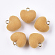 Flocky Acrylic Pendants&nbsp;FIND-T046-28-07-1