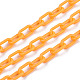 Handmade Opaque Acrylic Paperclip Chains&nbsp;X-KY-S166-002J-1