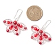 Butterfly Brass Dangle Earrings&nbsp;EJEW-MZ00265-5