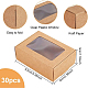 Kraft Paper Box&nbsp;CON-WH0032-F01-2