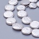 Shell Pearl Beads Strands&nbsp;X-BSHE-P030-01B-3