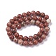 Natural Red Jasper Beads Strands&nbsp;X-G-F348-02-8mm-2