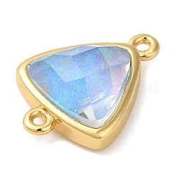 Synthetic Opal Connector Charms&nbsp;KK-S370-02G-03