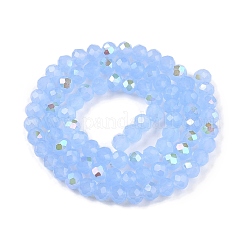 Electroplate Glass Beads Strands&nbsp;EGLA-A044-J6mm-L03