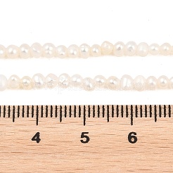 Natural Cultured Freshwater Pearl Beads Strands&nbsp;PEAR-D003-01C-01