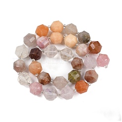 Natural Rutilated Quartz Beads Strands&nbsp;G-O201B-151H