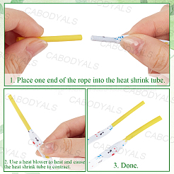 168Pcs PE Heat Shrinkable Tube&nbsp;FIND-CY0001-89