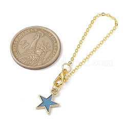 Alloy Enamel Pendant Decorations&nbsp;HJEW-JM01846