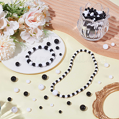 900Pcs 8 Colors Opaque Acrylic Beads&nbsp;MACR-SP0002-34