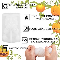 Halloween Theme DIY Candle Silicone Statue Molds&nbsp;DIY-SZ0007-13