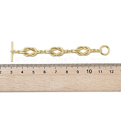 Brass Toggle Clasps&nbsp;KK-A223-33G