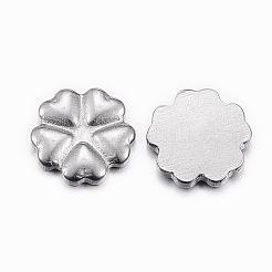 Tarnish Resistant 304 Stainless Steel Cabochons&nbsp;STAS-G179-17P