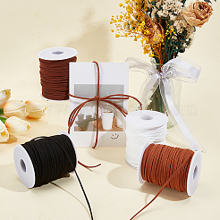 4 Rolls 4 Colors Flat Faux Suede Cord&nbsp;LW-CL0001-04B
