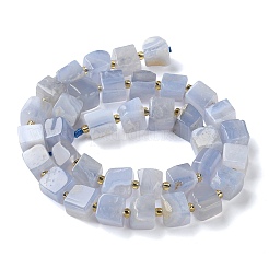Natural Blue Lace Agate Beads Strands&nbsp;G-G053-B23-01