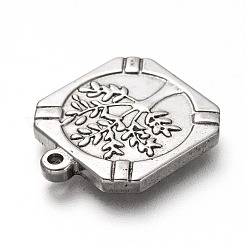 Non-Tarnish 304 Stainless Steel Pendants&nbsp;STAS-I170-29P
