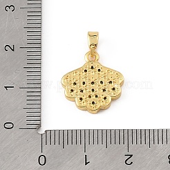 Ocean Brass & Rhinestone Pendants&nbsp;RB-CBA4B36-04G-08