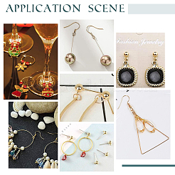 48Pcs 12 Style DIY Brass Earring Making Finding Kit&nbsp;DIY-PH0006-12