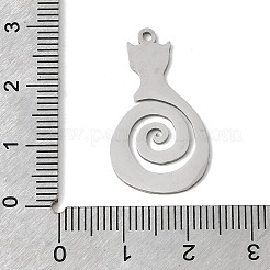 304 Stainless Steel Pendants&nbsp;STAS-H247-13P