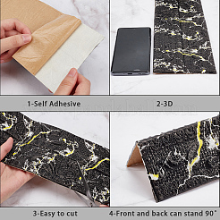 2Pcs Foam Self-Adhesive Flexible Molding Trim&nbsp;DIY-CP0012-75