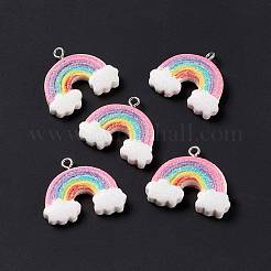 Opaque Resin Pendants&nbsp;RESI-G040-D03-A