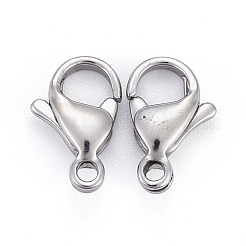 Tarnish Resistant 304 Stainless Steel Lobster Claw Clasps&nbsp;STAS-AB11