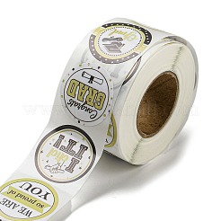 Graduation Theme Stickers Roll&nbsp;X-DIY-H167-04B