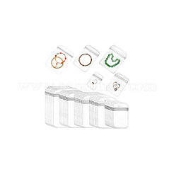 250Pcs 5 Styles Transparent Plastic Resealable Packaging Bags&nbsp;OPP-NB0001-03