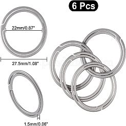 Titanium Alloy Split Rings&nbsp;FIND-CA0004-64