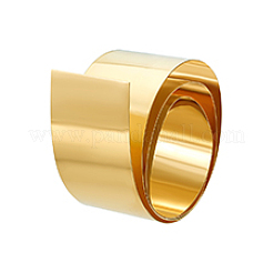 1M Flat Brass Rolls&nbsp;DIY-WH0308-770